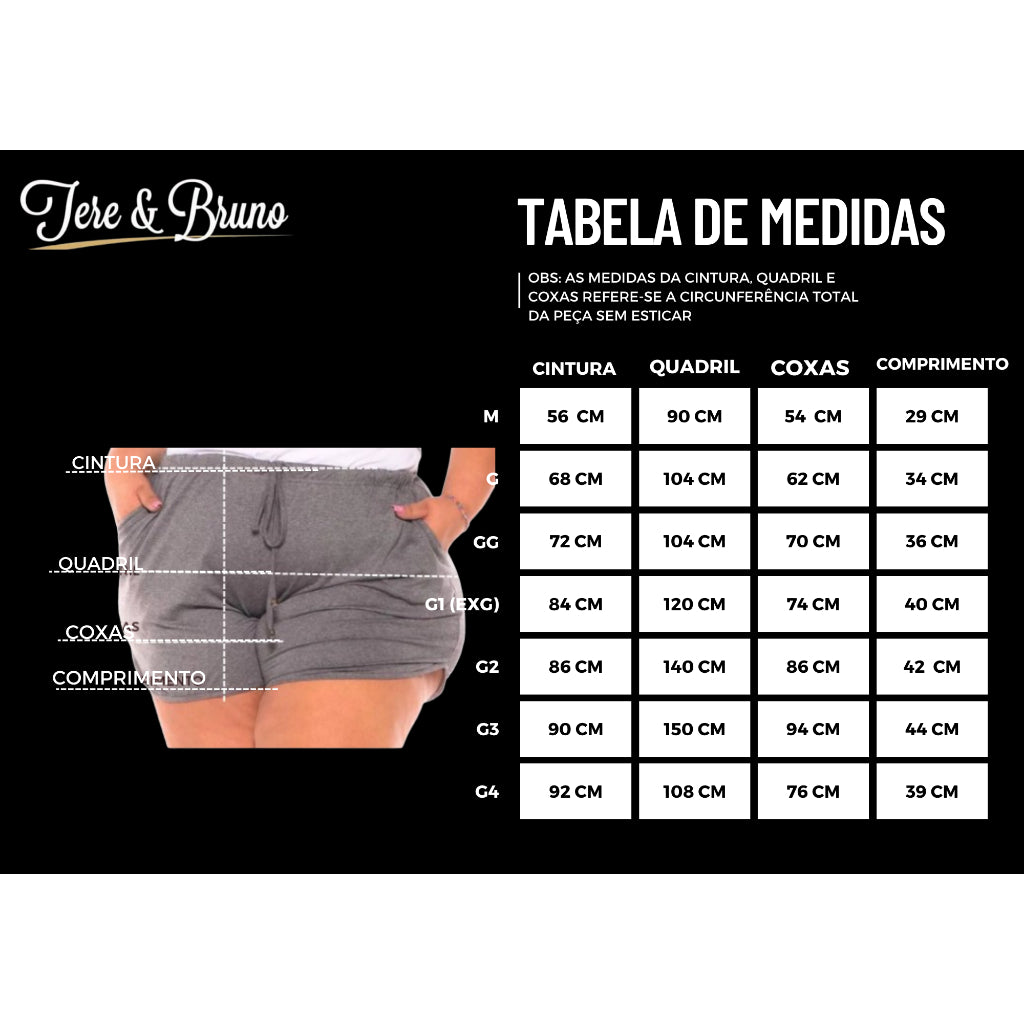 Short Feminino Plus Size Viscolycra Soltinho Malha Shorts Feminina M G GG G1 G2 G3 G4 G5 Gestante