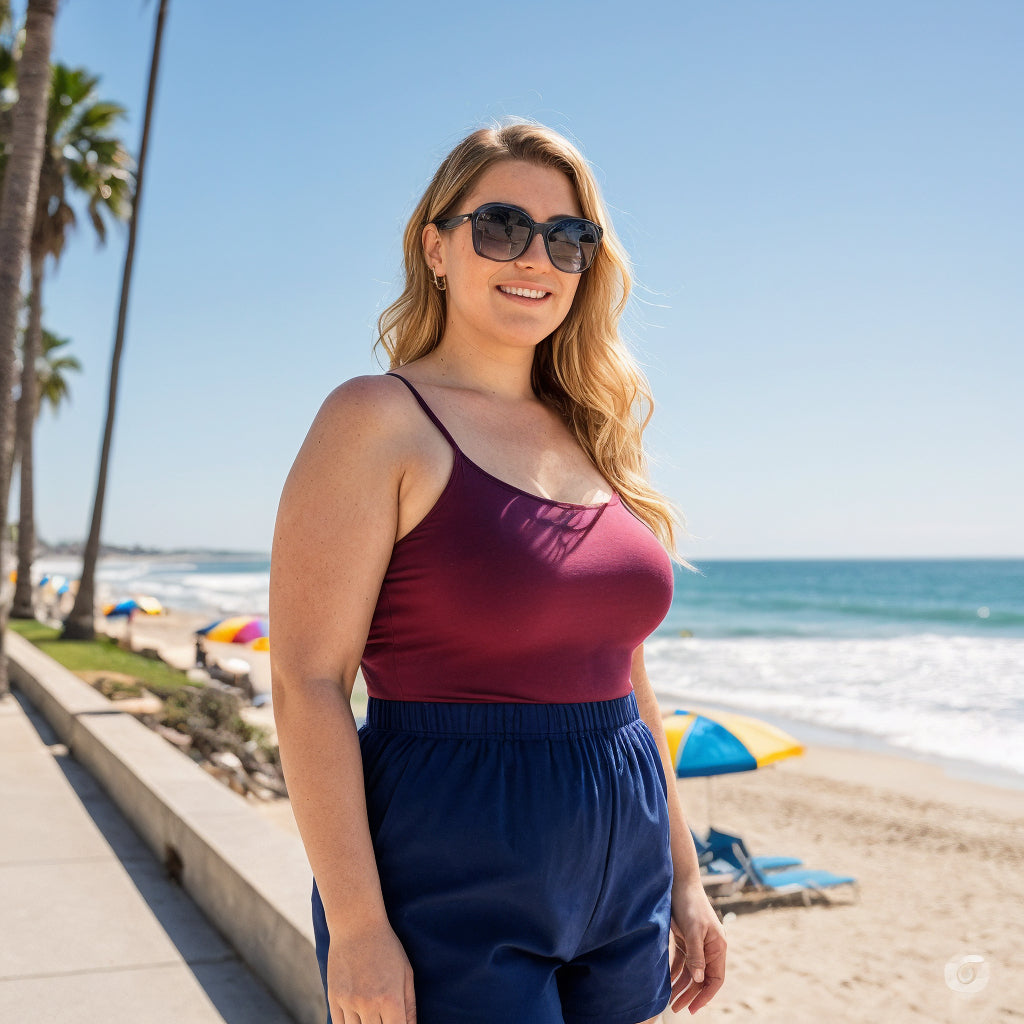 Blusa Regata Feminina Plus Size G1 ao G5 Blusas Básica Malha Viscolycra Soltinha Confortável Cavada Camiseta Alcinha