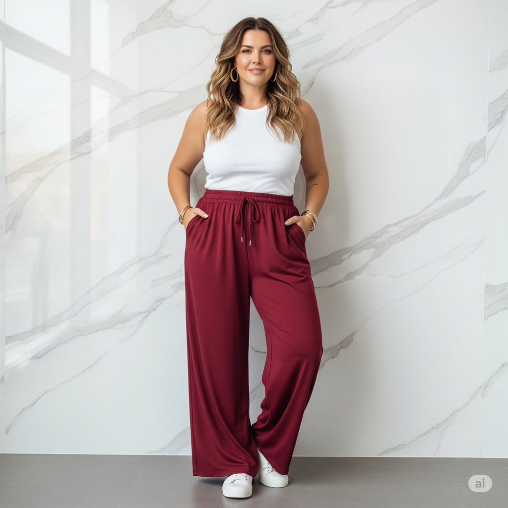 Calça Plus Size Feminina G5 Reta 60 Pilates Gestante Pijama Feminino M G GG G1 G2 G3 G4 Grávida