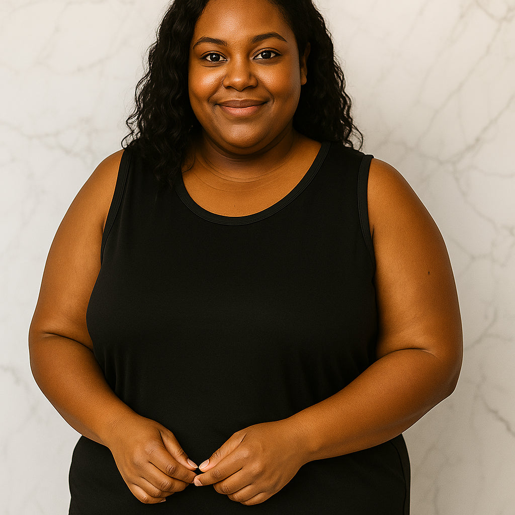 Regata Plus Size Feminina G1 ao G5 Soltinha Alça Grossa Básica Academia Verão Blusa Viscolycra