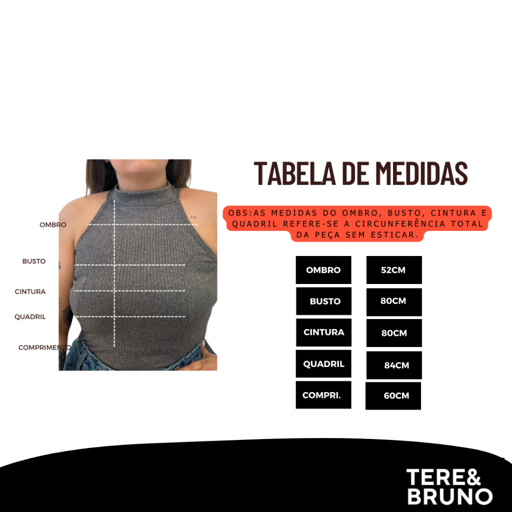 Blusa Regata Feminina Canelada Gola Alta Plus Size Cacharrel Blusinha Feminino Ribana Basica Elegante